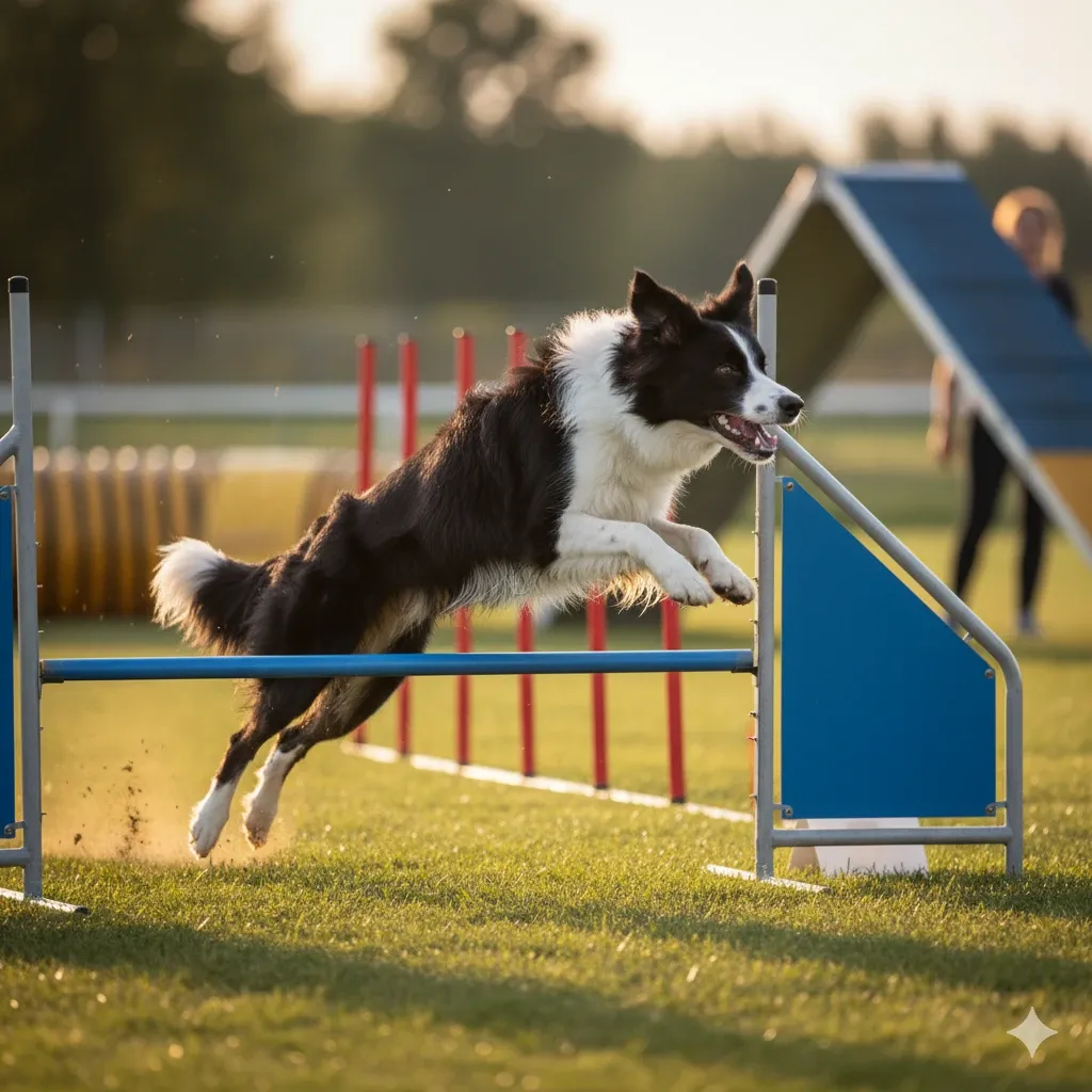 Il Border Collie è il protagonista indiscusso in Agility Dog